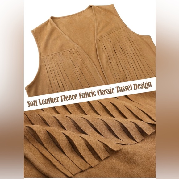 4 Pcs Western Outfits for Men Cowboy for Halloween Cosplay - Picture 4 of 7